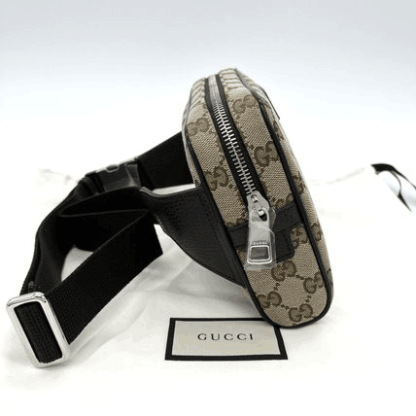 国内発！すぐ届く★人気 GUCCI GGキャンバス ボディバッグ